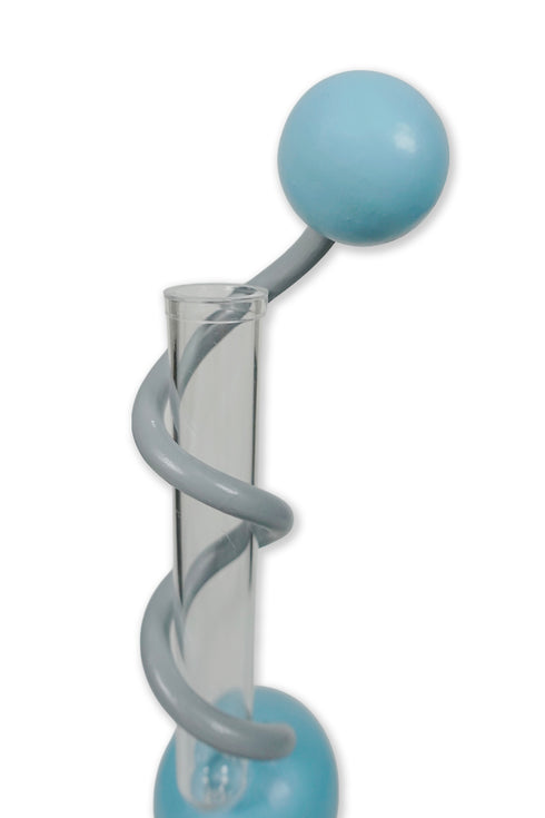 IRon PiP × Cycle TWO BALL FLOWER VASE -BLUE×GRAY- *Last1